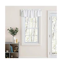 Ellis Classic Tailored Design in a Perma Press Fabric 3" Rod Pocket Lined Tapered Valance 42"x18"
