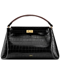 Jw Pei Carmen Embossed Pattern Small Top Handle Satchel Handbag