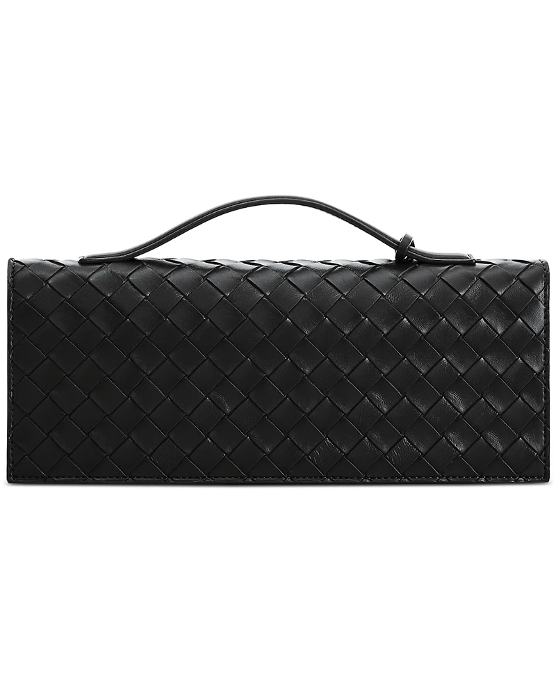 Jw Pei Celeste Woven Textured Envelope Small Top Handle Clutch Handbag