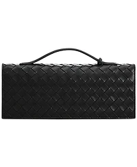 Jw Pei Celeste Woven Textured Envelope Small Top Handle Clutch Handbag