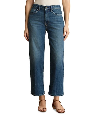 Lauren Ralph Petite High-Rise Straight Jeans