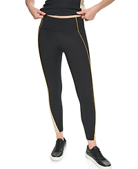 Dkny Sport Women's Color Block High-Waist Leggings