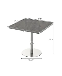 Streamdale Furniture Square Modern Dining Table