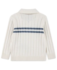 abercrombie kids Toddler Boys' 2T-4T Long-Sleeve Johnny Chest Stripe Sweater