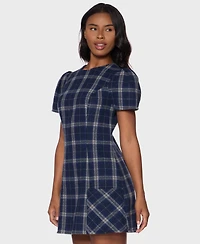 Alex & Sophia Juniors' Crewneck Dress