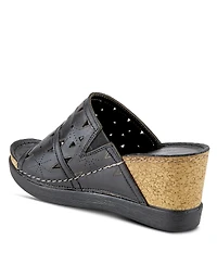 Spring Step Women's Fusawedge Slip-On Sandal with Cork Sole