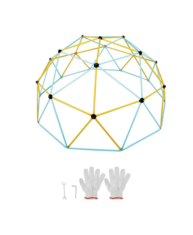 Vevor Climbing Dome 10FT Geometric Dome Climber Jungle Gym for Kids 3-10 Years