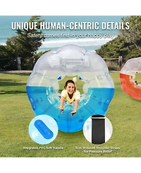 Vevor Inflatable Bumper Balls 2-Pack 5FT/1.5M Sumo Zorb Balls for Teens and Adults