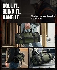 Xdovet Tool Roll Bag Heavy Duty Organizer Detachable Pouches Mechanic Electrician Gift
