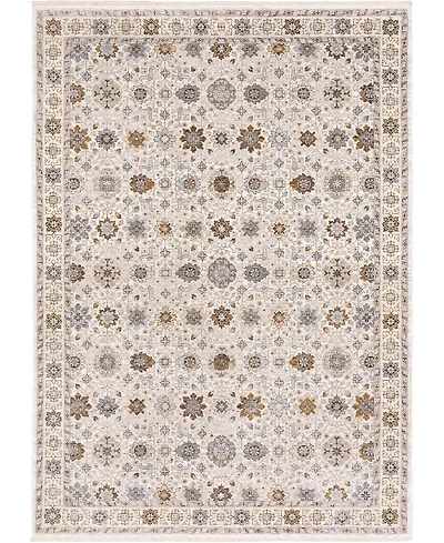 Oriental Weavers Maharaja 71W Ivory and Gold 3'3" x 5' Area Rug