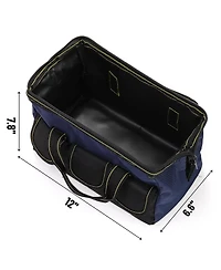 Xdovet Tool Bag Tote Waterproof Base Heavy Duty Organizer Pockets