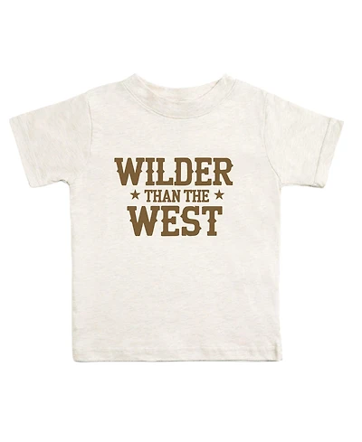 Sweet Wink Big Boys (10 -12 Wilder Than The West Western Short Sleeve T-Shirt