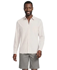 Lands' End Men's Long Sleeve Knit Dress Shirt