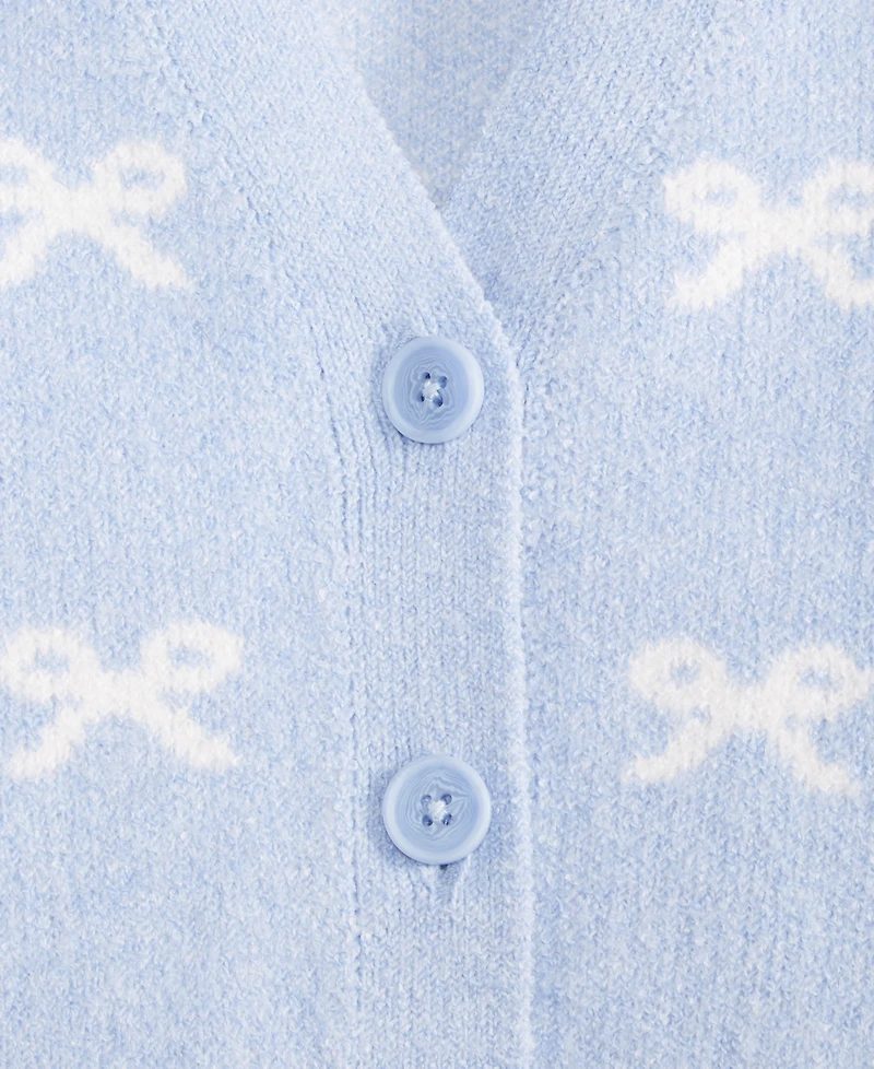 Epic Threads Girls Toddler 2T-4T Bows Cardigan, Macy's Exclusive