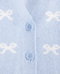 Epic Threads Girls Toddler 2T-4T Bows Cardigan, Macy's Exclusive