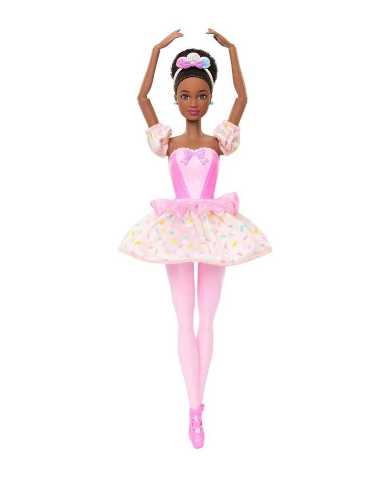 Barbie Land of Sweets 12.75" Ballerina Fashion Doll with Articulated Ankles, Ages 3+