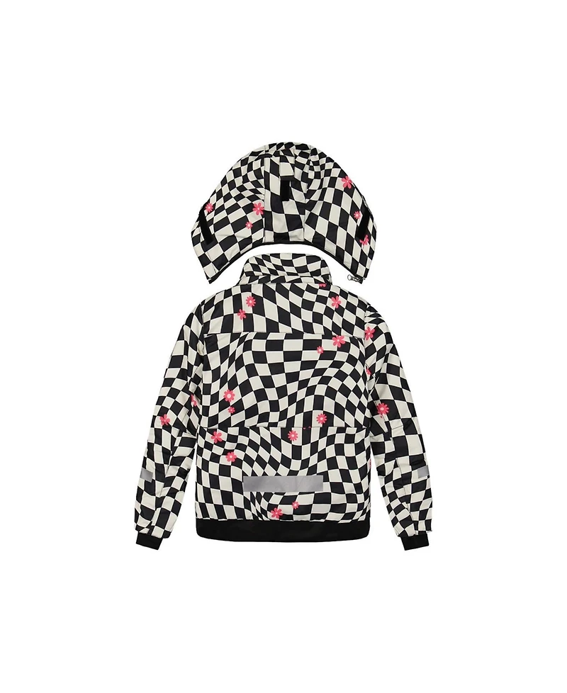 Deux par Toddler Girls (4T-5T) Two Piece Teknik Snowsuit