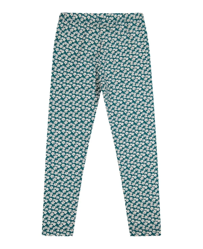 Deux par Toddler Girls Cotton Leggings Daisy Print