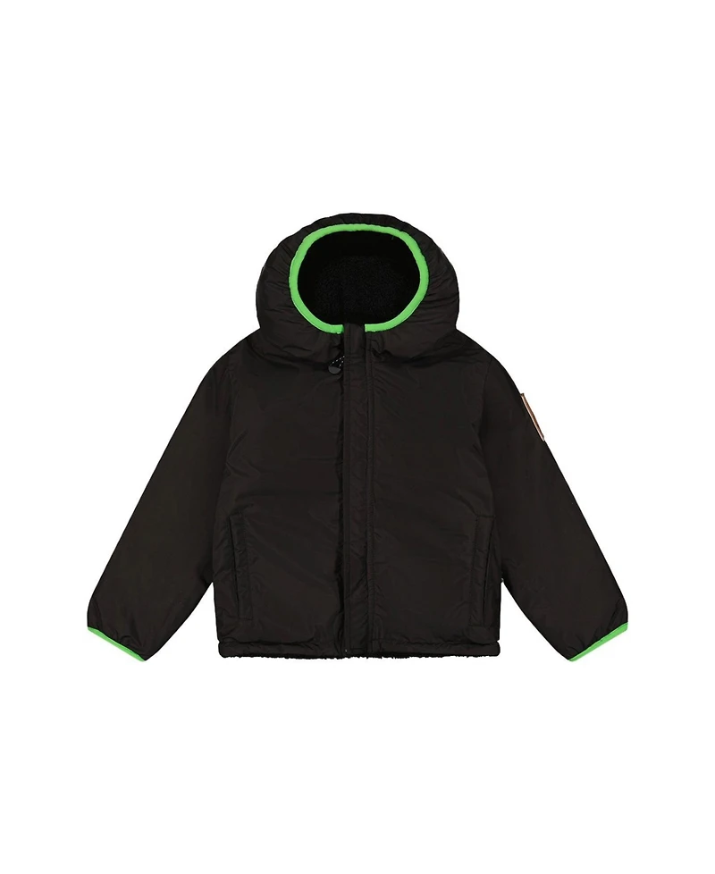 Deux par Deux Toddler Boy 2T - 5T Reversible Mid-Season Jacket