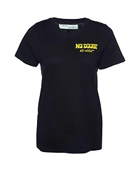 Pre-Owned Off-White Women's No Doubt Graphic Cotton T-Shirt