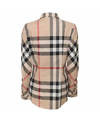 Pre-Owned Burberry Women's Stretch Cotton Top