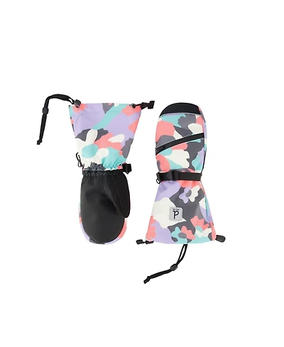 Deux par Deux Little and Big Girl 6-16 Teknik Winter Mittens