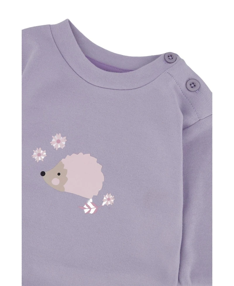 Deux par Baby Girl 3M To 24M Cotton Pants and Top Set