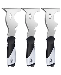Xdovet T Scraper 3 Pack Multi Tool Putty Knife Metal Hammer End