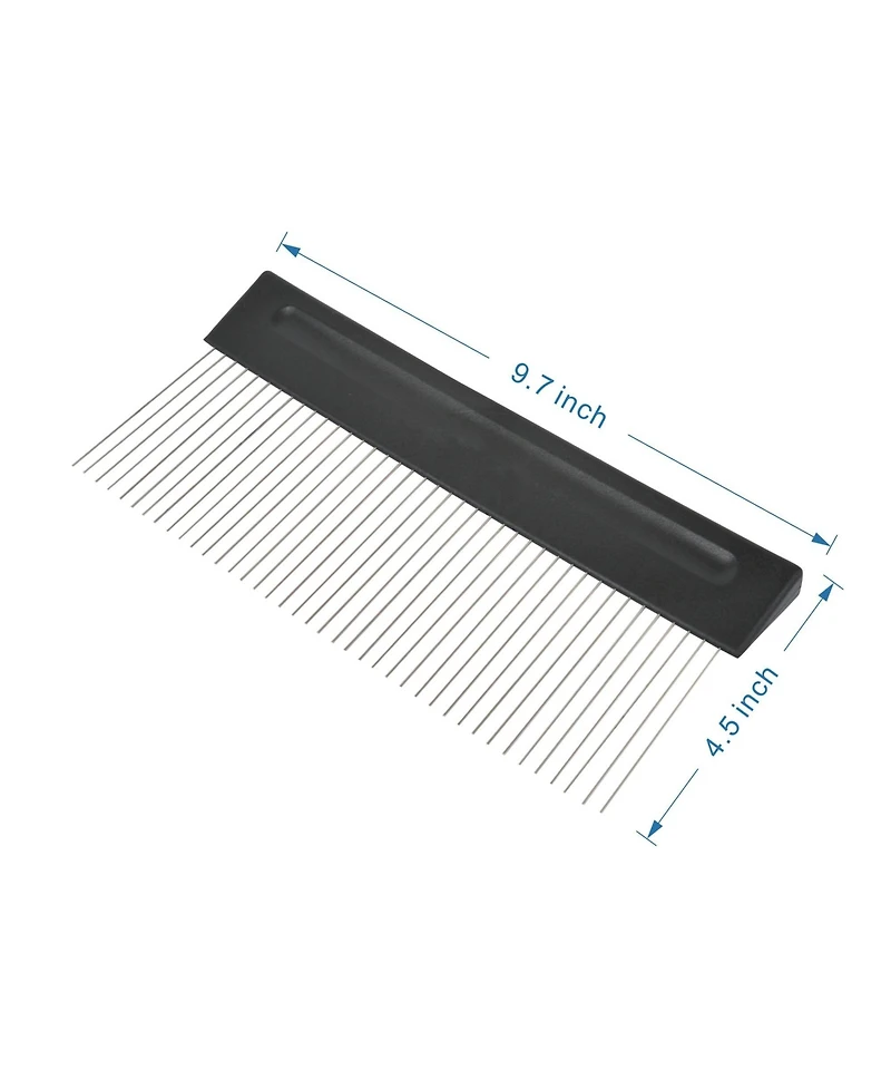 Xdovet Stainless Steel Graining Tool Wall Texture Scarifier Plaster Art Scraper