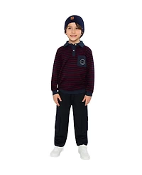 Deux par Deux Toddler Boy (2T-5T)Brushed Jersey