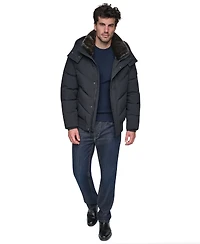 Marc New York Men's Hooded Bomber Jacket