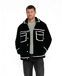 Furniq Uk Men's Ashton Shearling Jacket