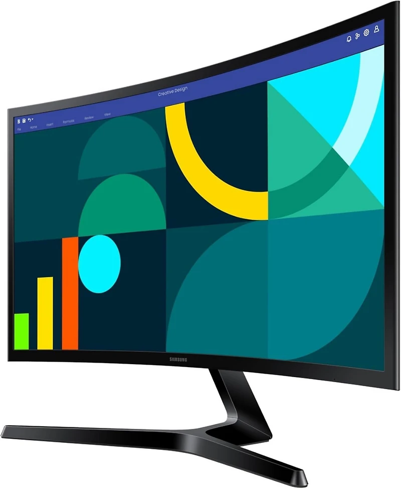 Samsung S36GD Essential S3 24" Curved Fhd 100Hz Computer Monitor