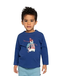 Deux par Toddler Boys (2T - 5T) Long Sleeve Cotton T-Shirt