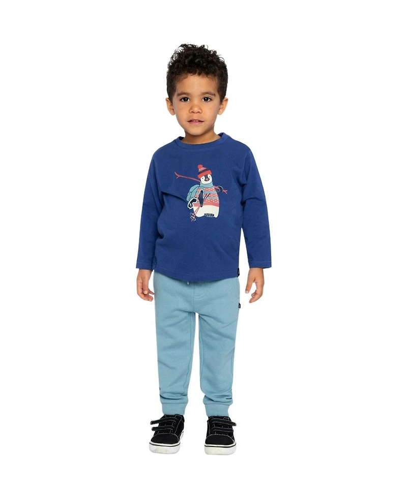 Deux par Deux Baby Boys (12M - 24M) Long Sleeve Cotton T-Shirt