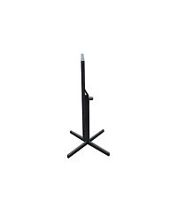 HomeRoots 32" Square Aluminum Pedestal Base Dining Table