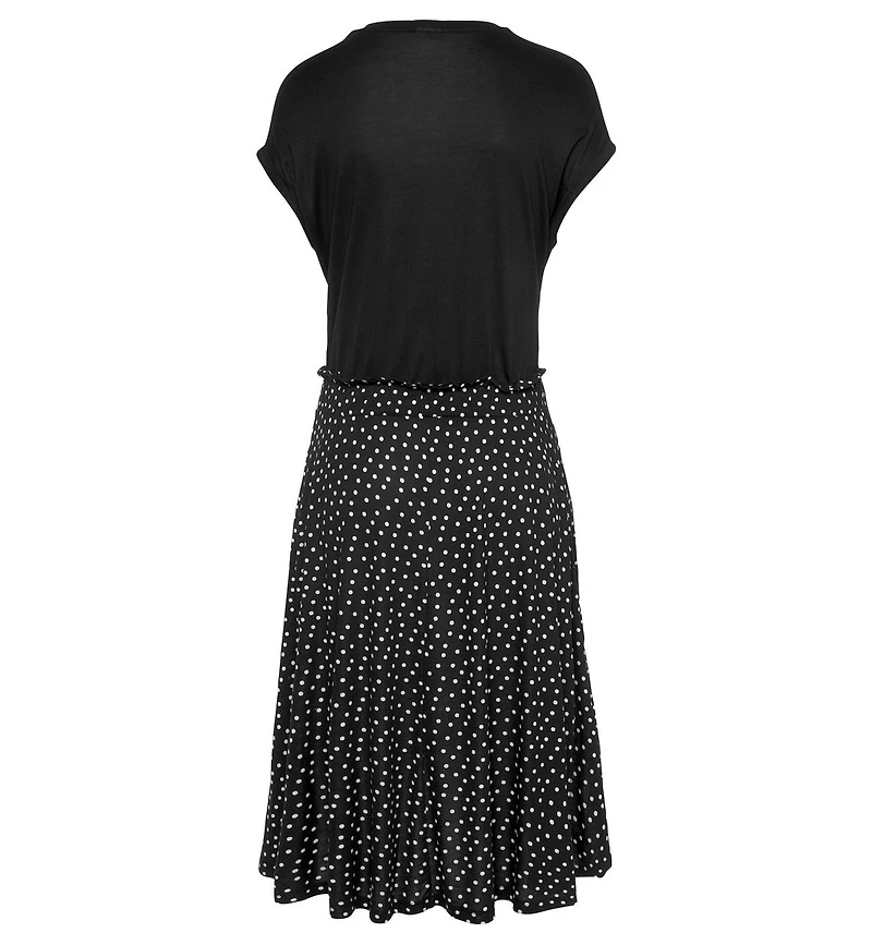 Lascana Women's Polka Dot 2-In-1 Dress