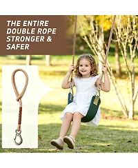 Piscifun Heavy Duty Tree Swing Hammock Hanging Straps With Carabiners 2 Pack
