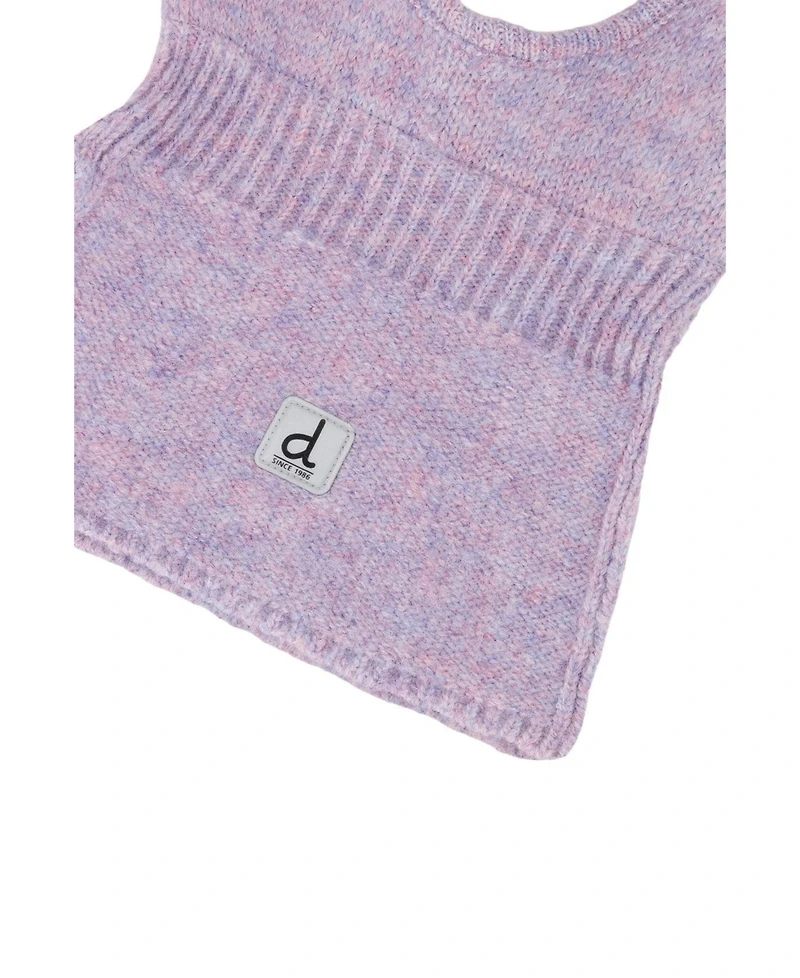 Deux par Deux Baby Girls (0-24) Knit Bear Balaclava