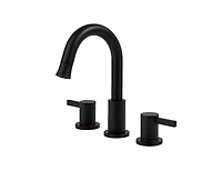 Busdays 8 Inch Widespread Bathroom Faucet 2 Handle 3 Hole with 360 Pull Down Sprayer and Pop Up Drain