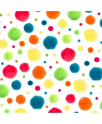 John Bead 100ct Mix Pom Poms Combo Pack for Diy Arts and Crafts, Acrylic Craft Embellishments