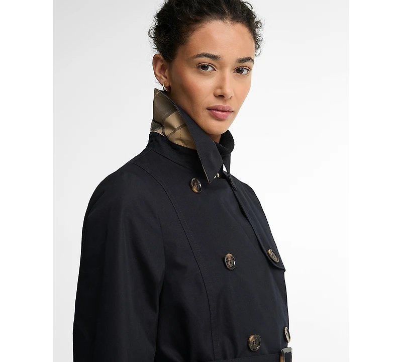Barbour Women's Greta Showerproof Trench Coat