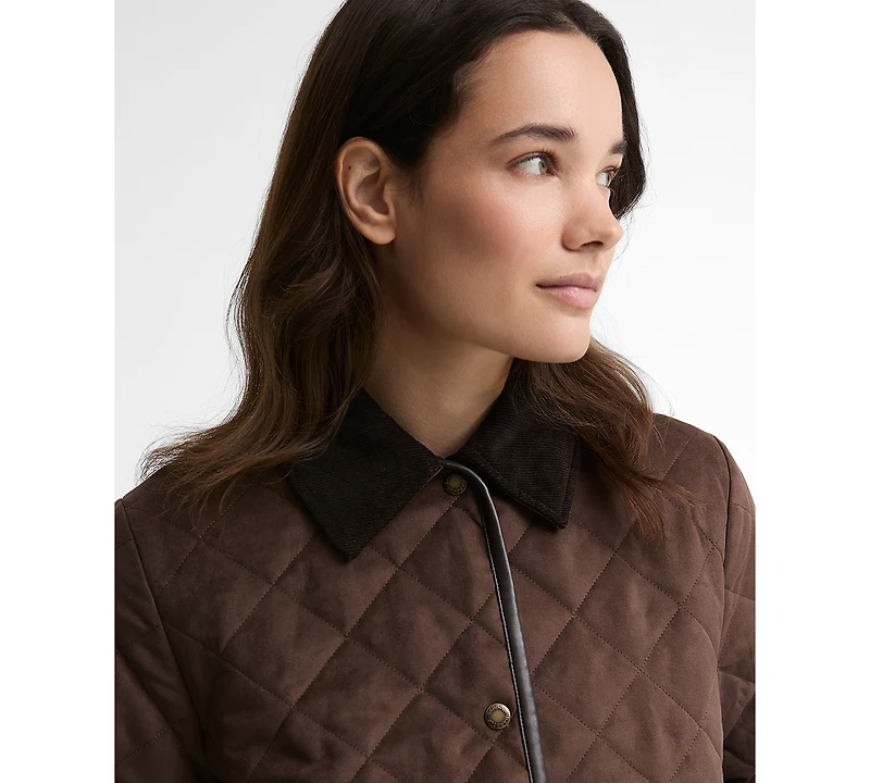 Barbour Women's Sonya Quilted Snap-Button Jacket