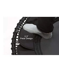JumpSport 250 Fitness Rebounder Mini Trampoline and Handle Bar Accessory