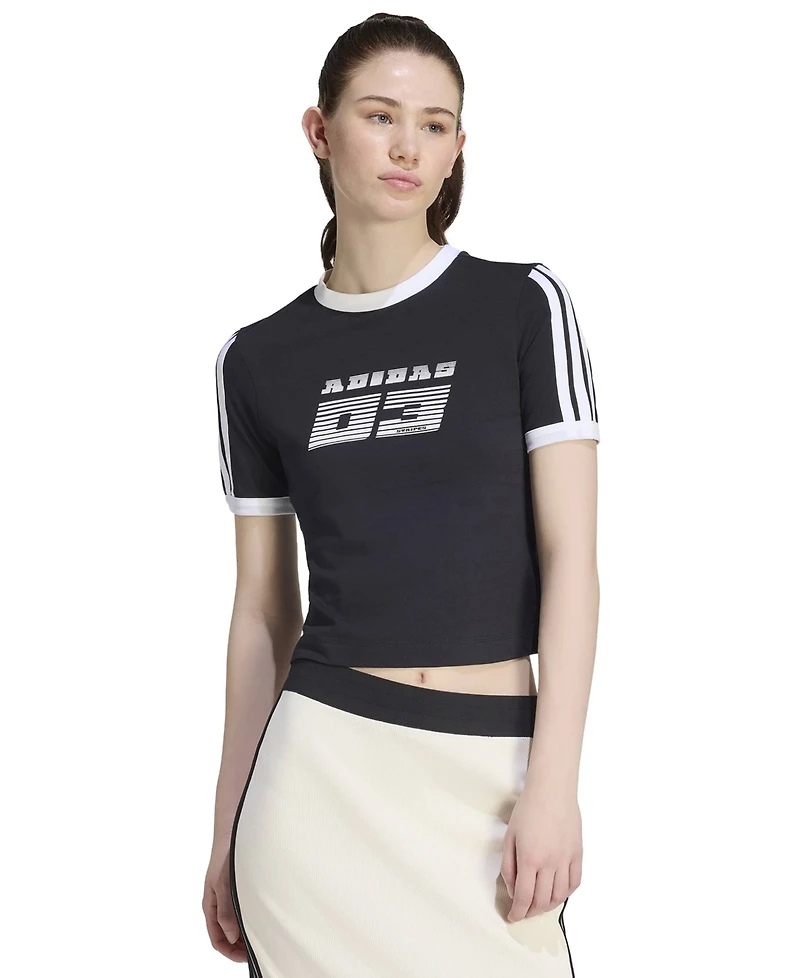 adidas Women's Seasonal Essentials Racing T-Shirt