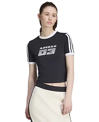 adidas Women's Seasonal Essentials Racing T-Shirt