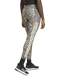 adidas Women's Farm Floral High-Waisted Leggings with Pockets