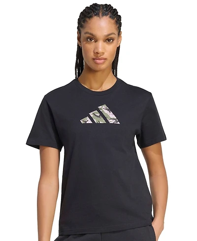 adidas Women's Camo T Camo-Print T-Shirt