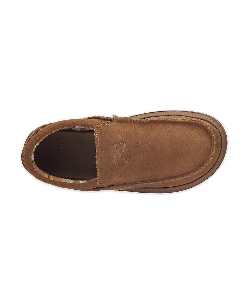Sanuk Men's Chiba Leather - Men Loafers