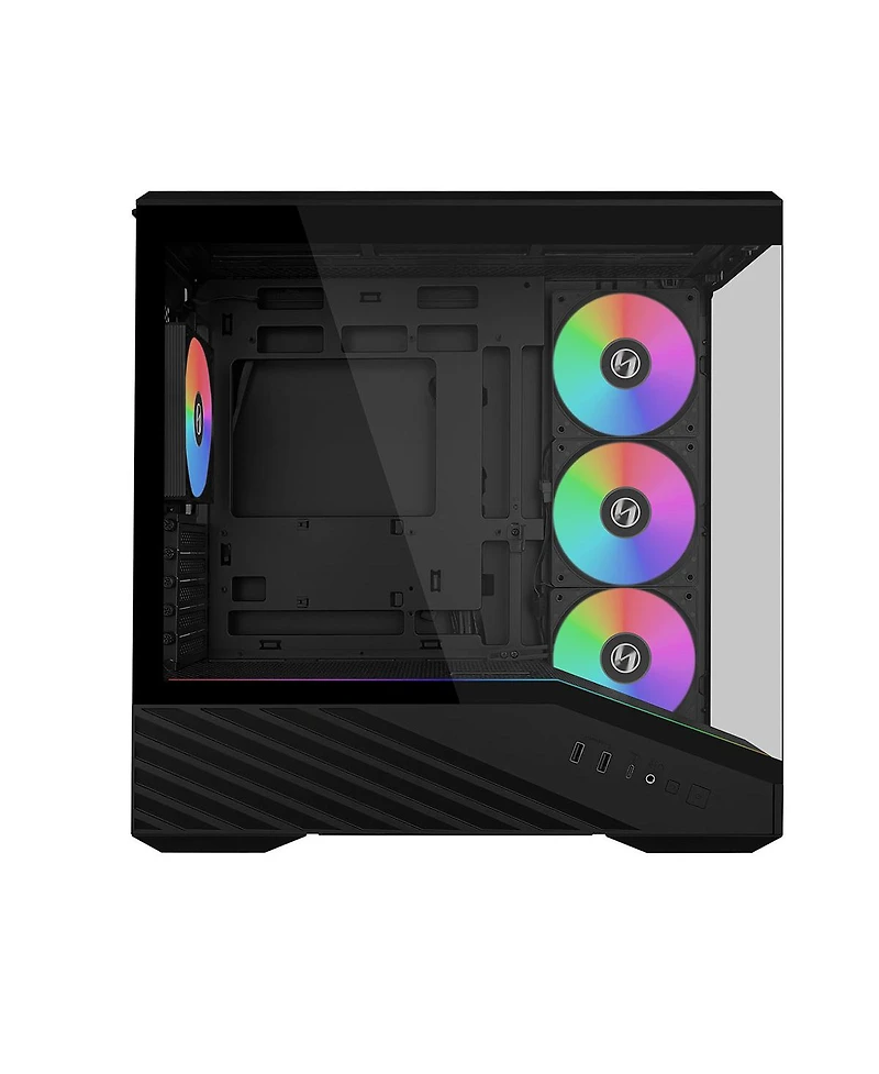 Lian-Li Vector V100 Mini Compact mATX Computer Case Compatible with Itx and Back-Connect m-atx Motherboards